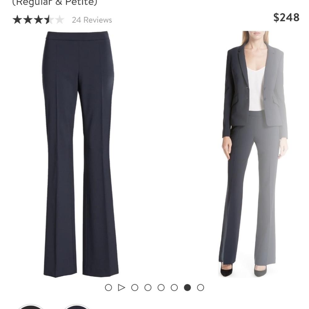 Boss Trousers- side zip